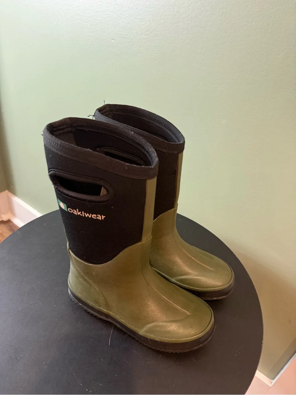 OAKI Kid's Neoprene Rain Boots, Snow Boots, Muck Boots 13 sz